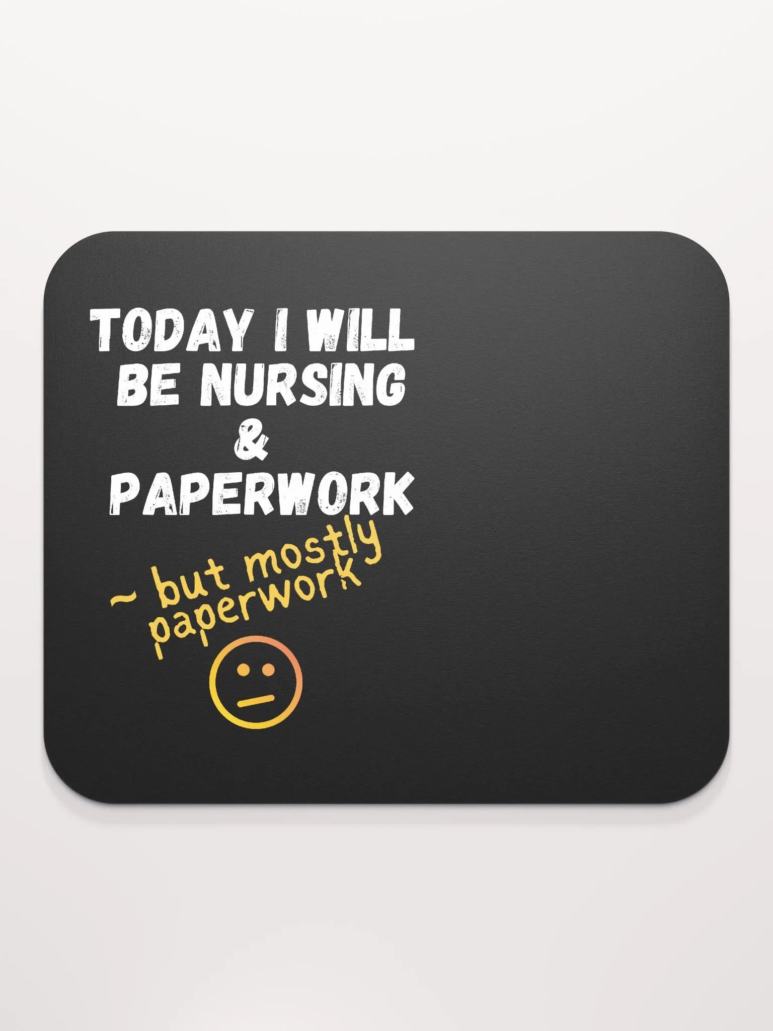 Funny Nurse Mousemat 