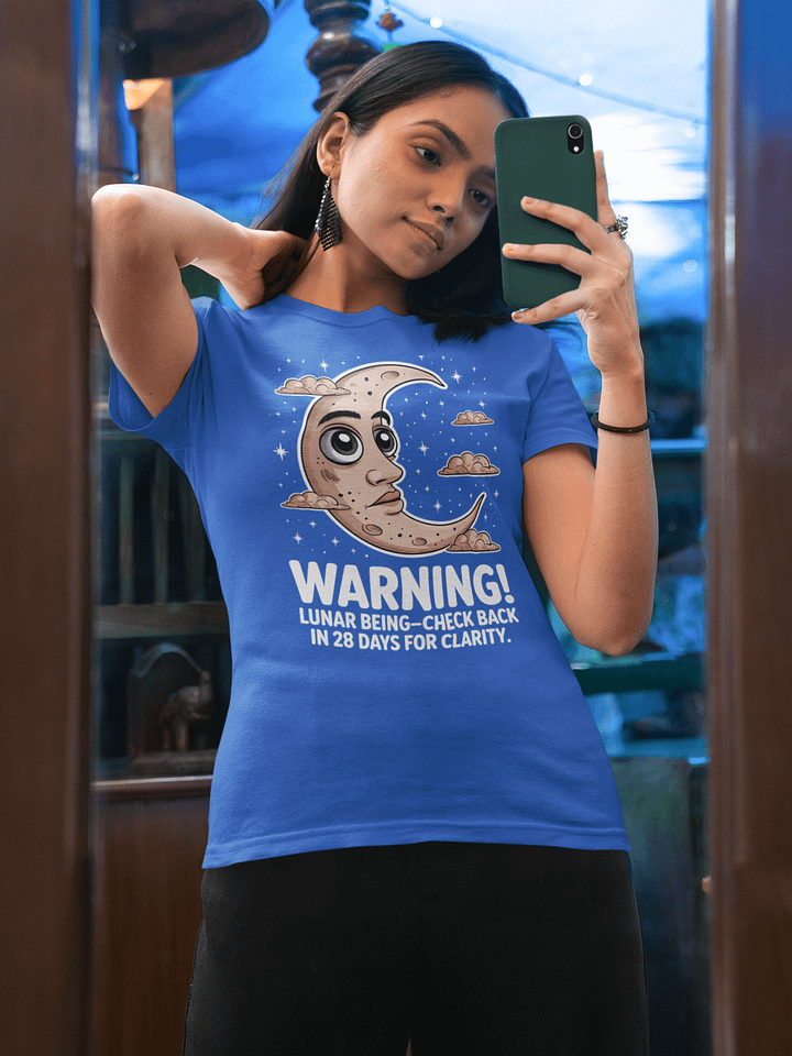 Lunar Being Moon Reflector Tshirt (Female Fit) product image (25)