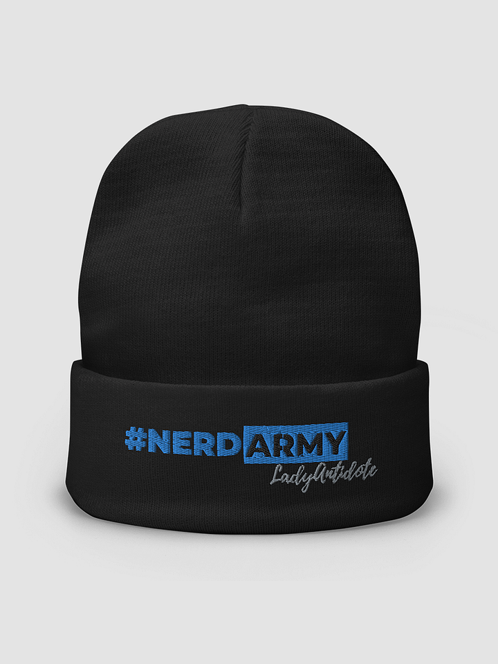 [LadyAntidote] Embroidered Beanie product image (2)