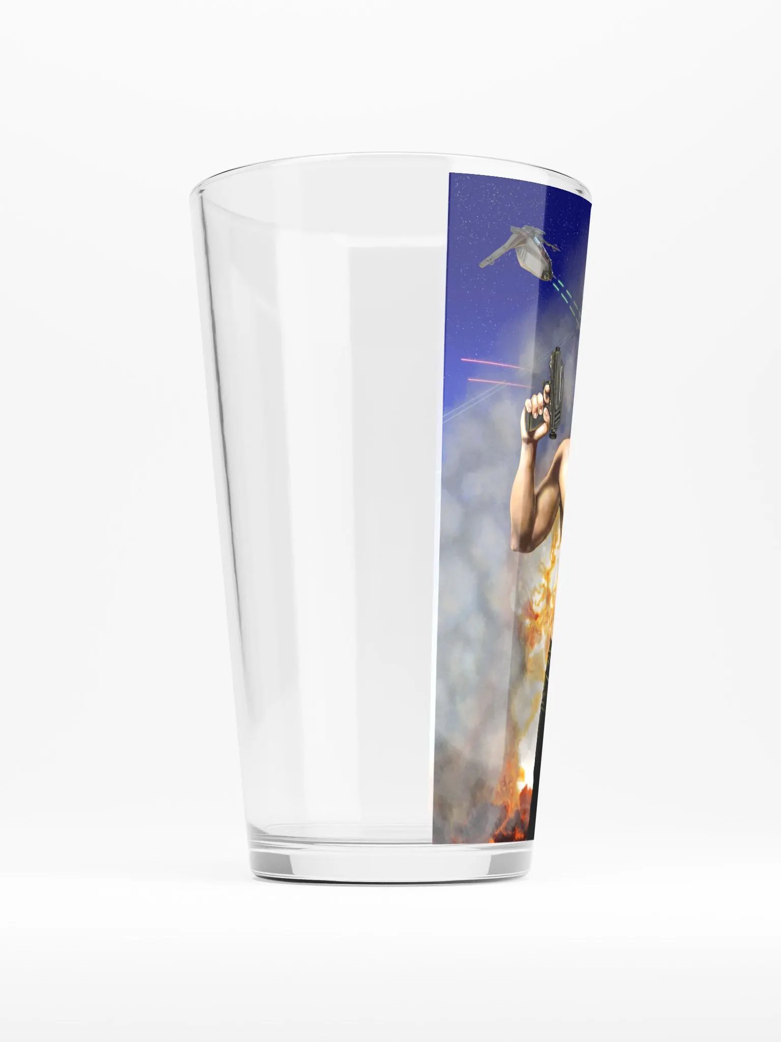 Sexy Rex Pint Glass product image (2)