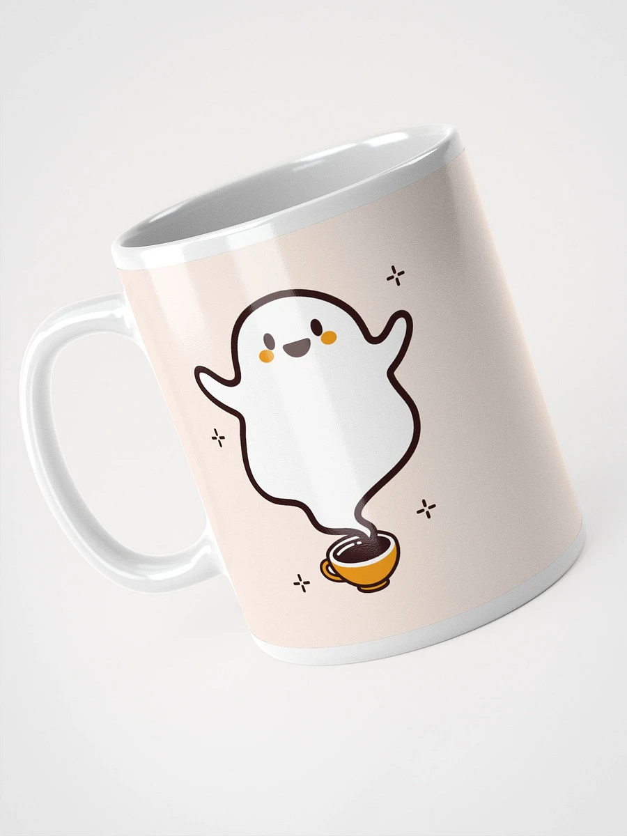 Coffee Is My Boo Ceramic Mug - Spooky 11 oz or 15 oz Ghost Coffee Cup product image (4)