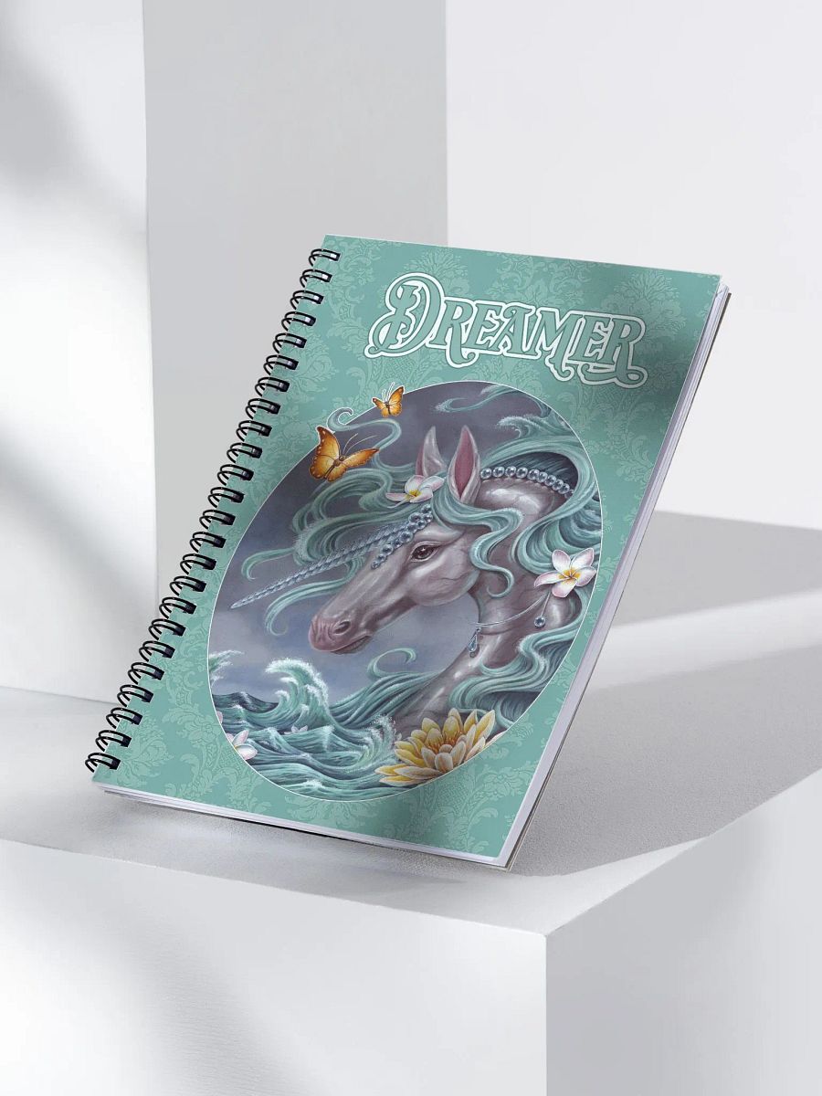 De La Mer Dreamer's Unicorn Spiral Notebook product image (3)