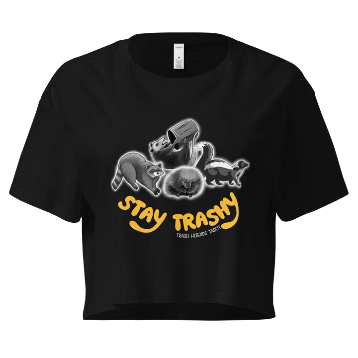 Stay Trashy Crop Tee product image (1)