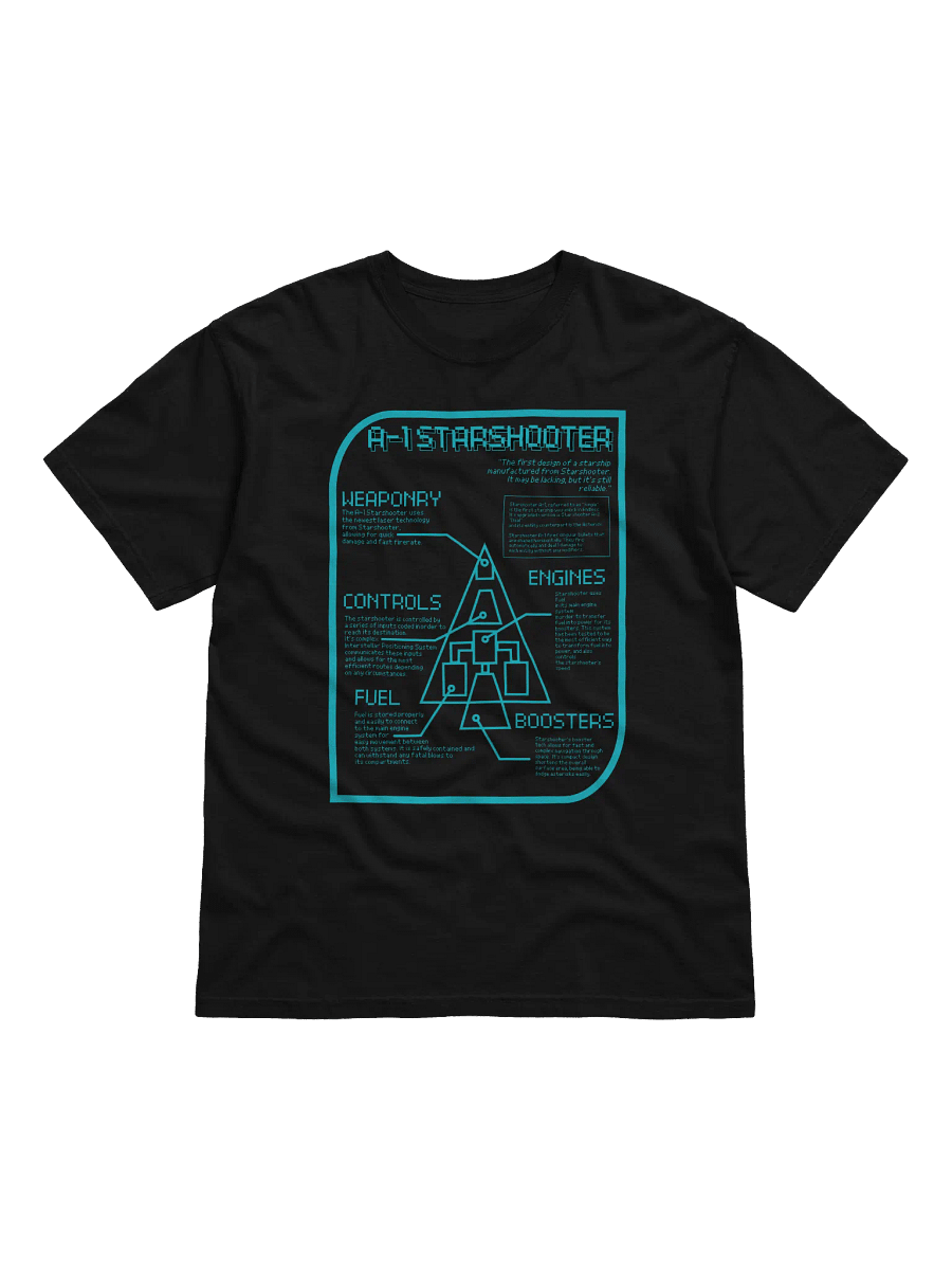 AS*TER*ISK - A-1 Starshooter Structure T-Shirt product image (3)