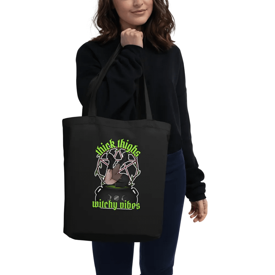 Thick Thighs Witchy Vibes Tote Bag product image (3)