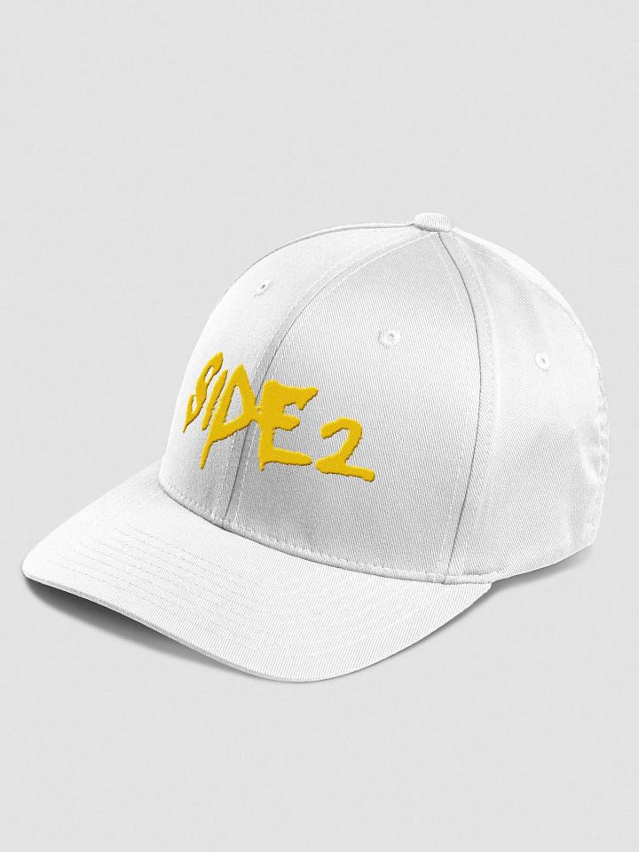 Side2/Kick Fitted Hat White/Gold product image (2)