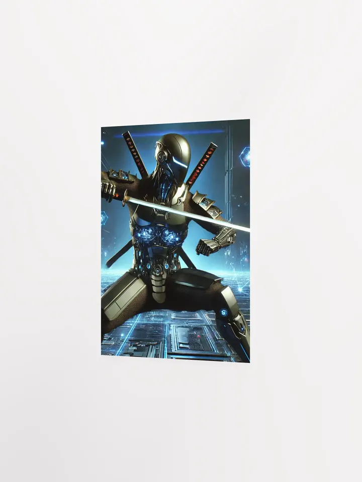 Futuristic Samurai Warrior Poster product image (23)