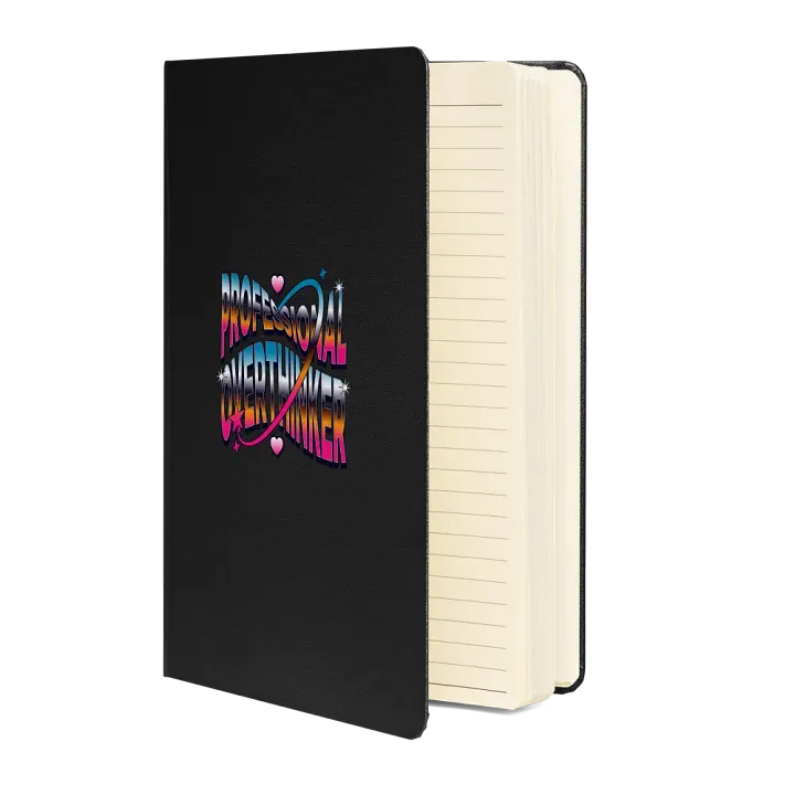 Professional Overthinker Cosmic Hardcover Journal product image (2)