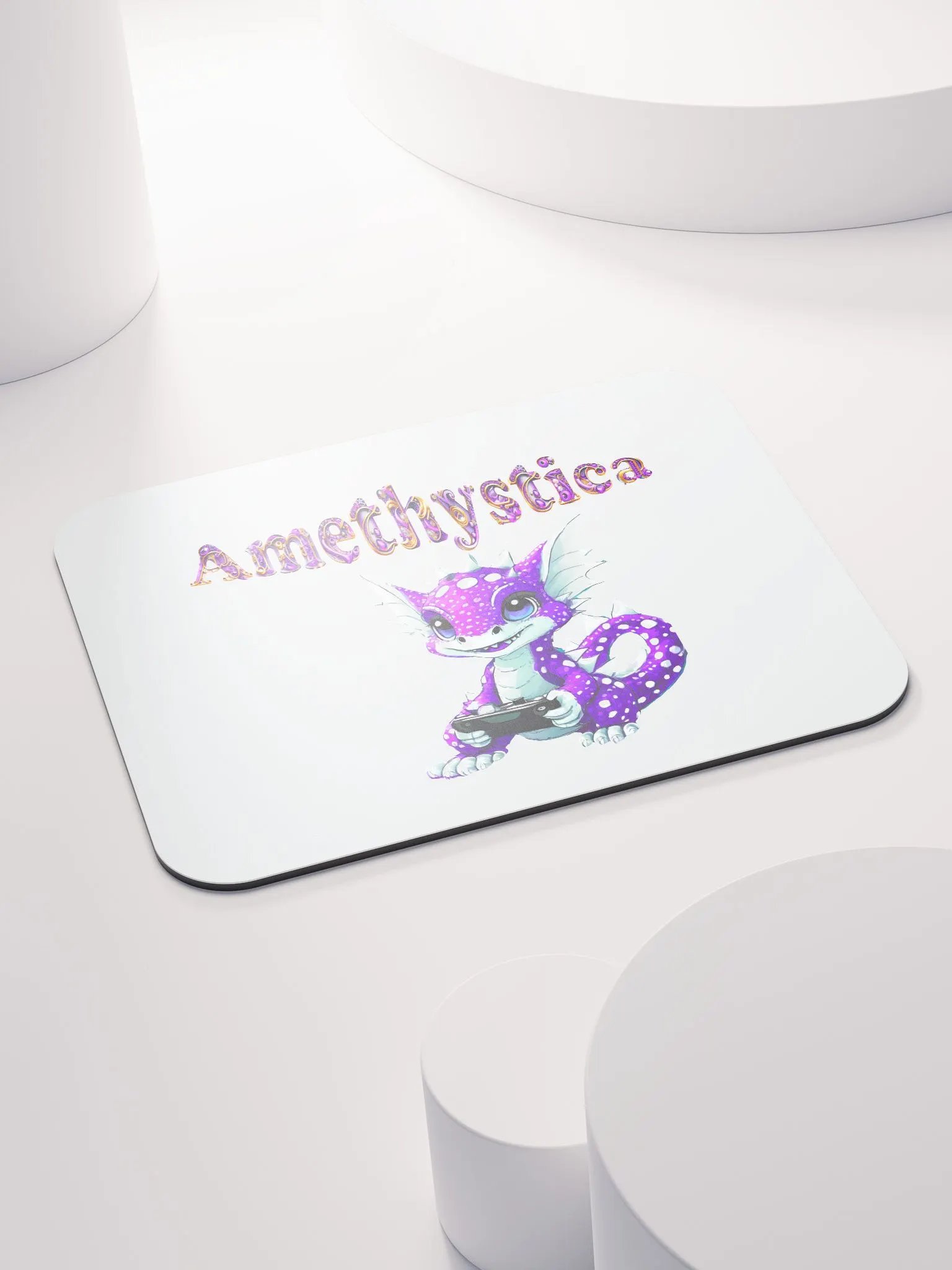 Classic Mouse Pad: Dragon Baby Gaming product image (4)