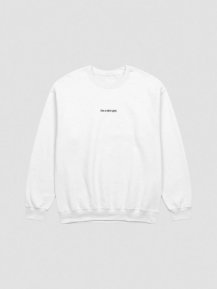 nice guy crewneck 2.0 (embroidered) product image (1)
