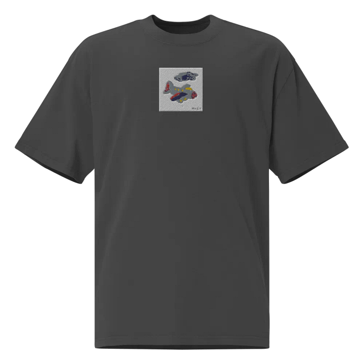 Kid Airplane (AS Colour Oversized Faded T-Shirt) product image (1)
