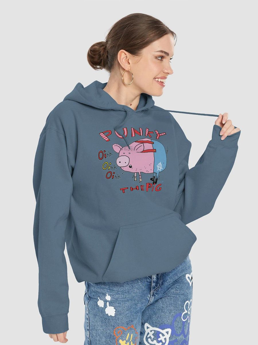 Punky The Pig. Cringe Punk Hoodie product image (2)