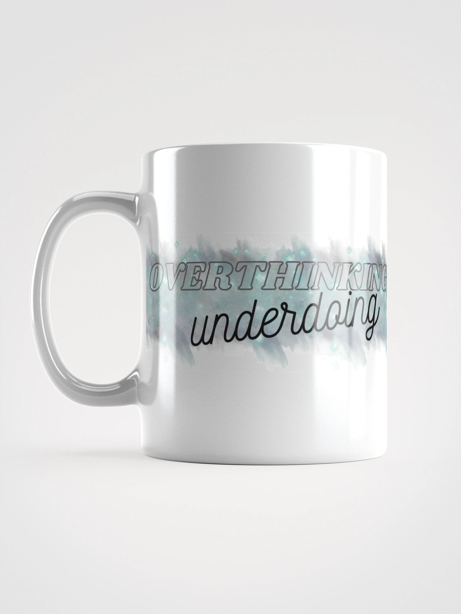 Overthinking, Underdoing mug product image (6)