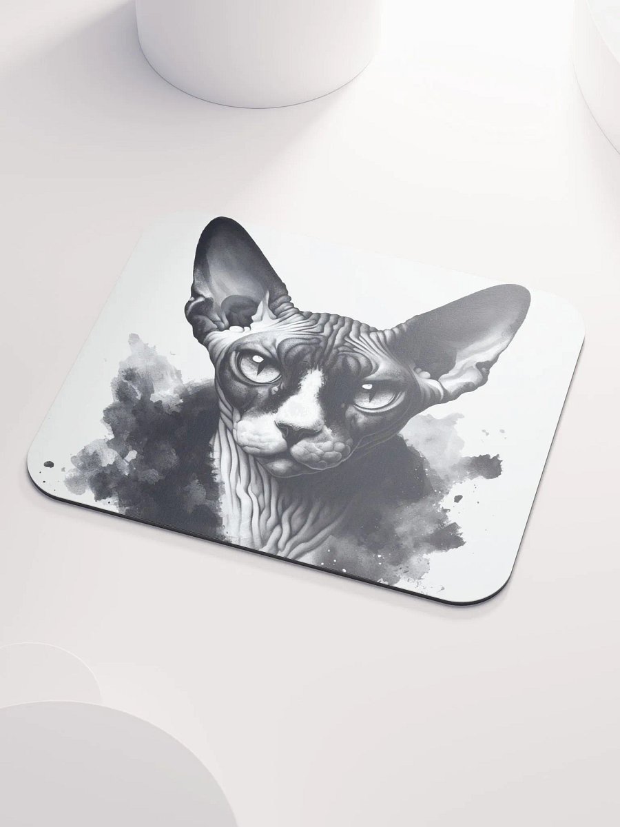 Sphynx Mouse Pad • Sphynx Art Mousepad • Sphynx Cat Mouse Pad • Sphinx Mousepad • Sphynx Painting Mouse Pad product image (3)