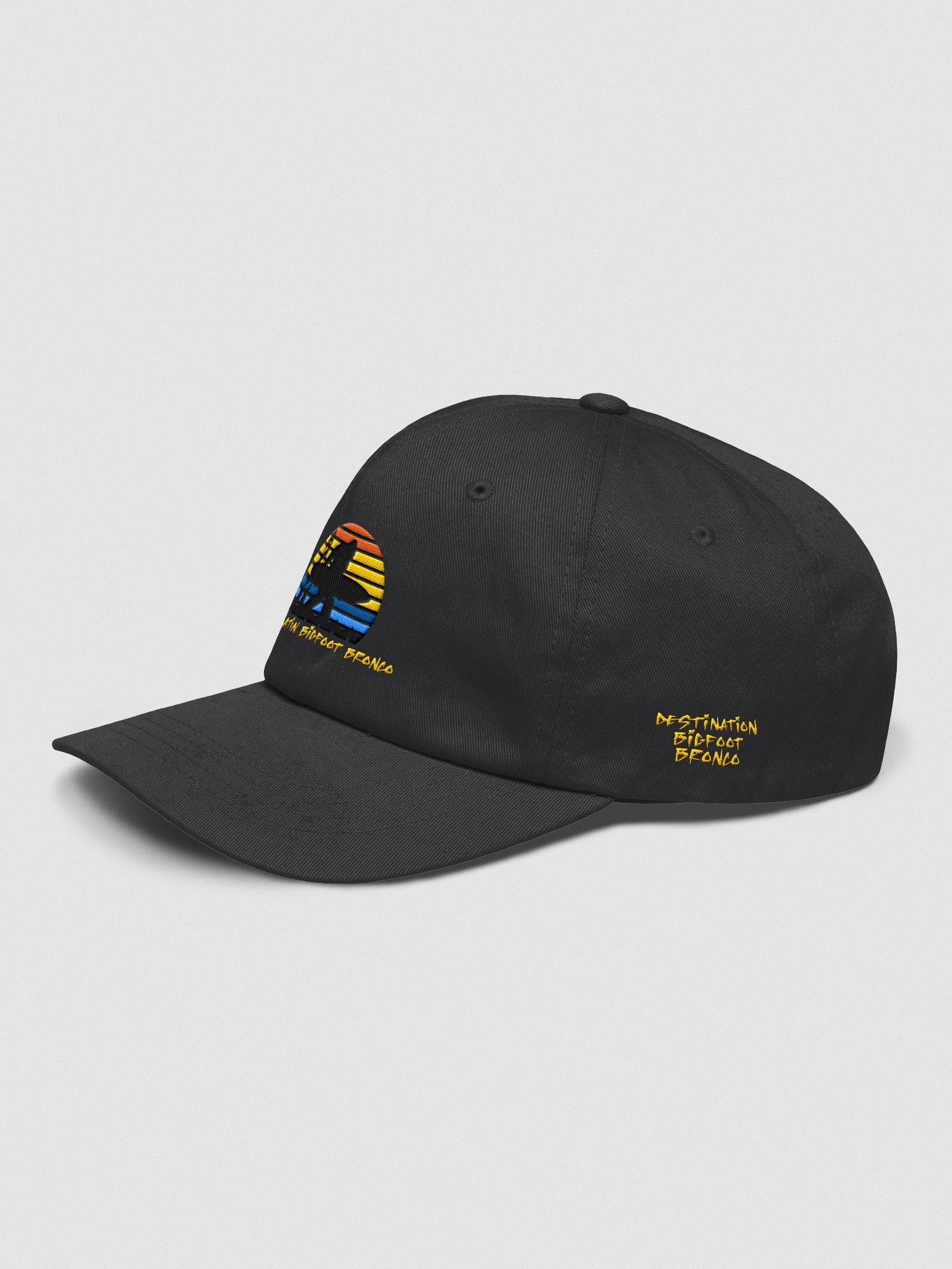 Destination Bigfoot Bronco Classic Logo Dad Hat (Multiple Colors Available) product image (33)