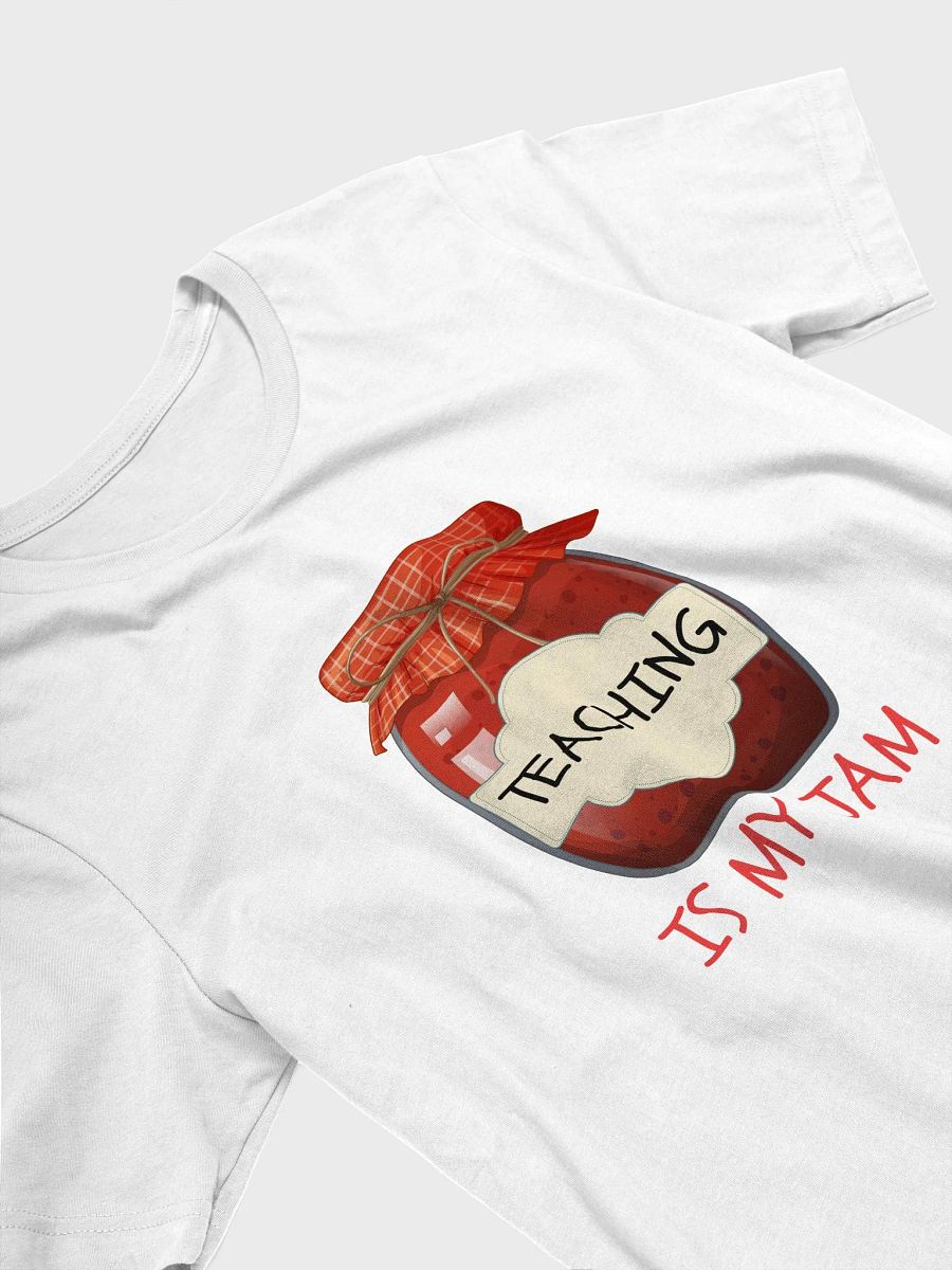 Teaching Is My Jam Teacher - Unisex T-shirt Bella Canvas 3001 product image (13)