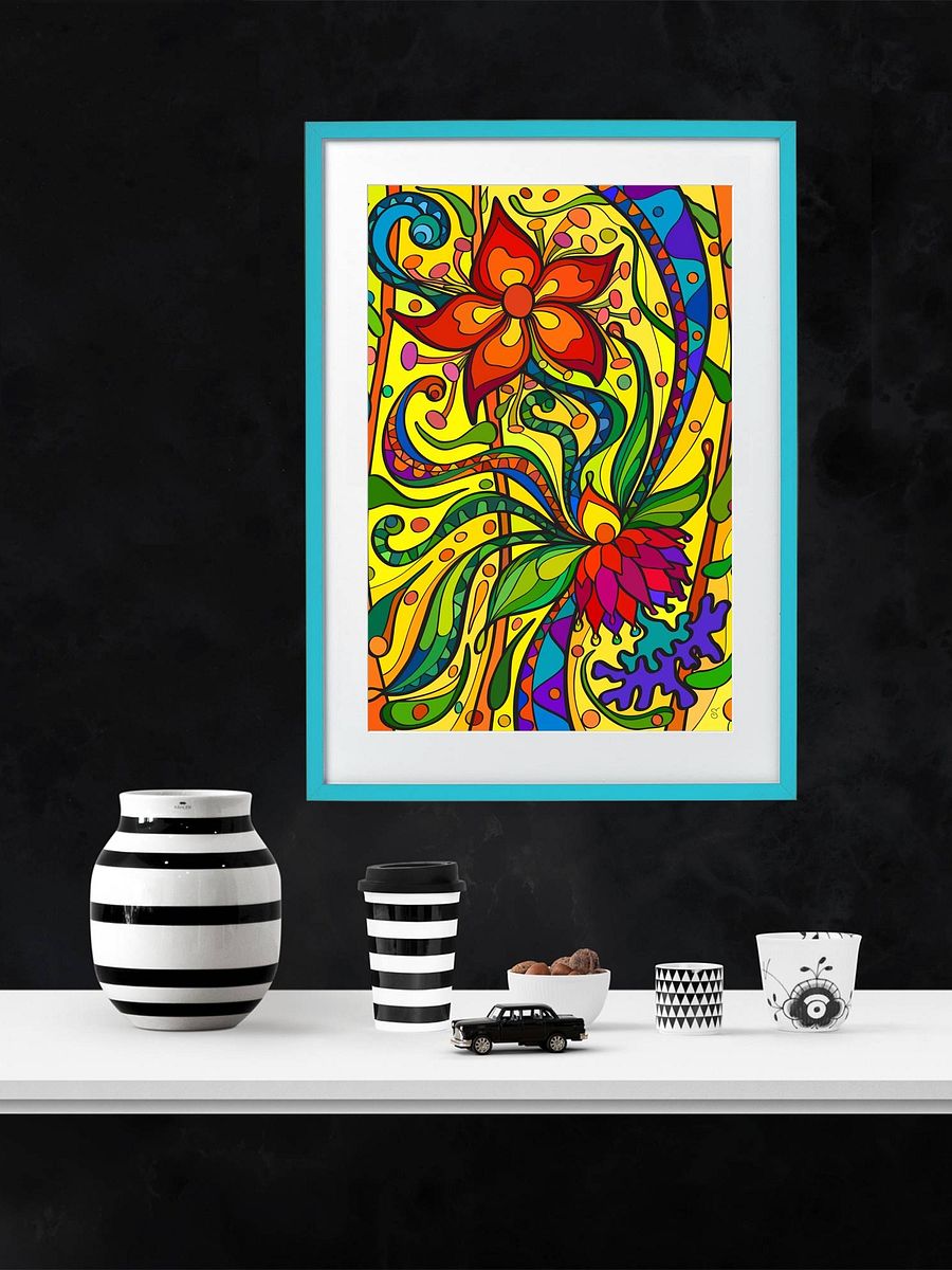 Vibrant Matte Poster: Elevate Your Space - Bright Starfish product image (13)