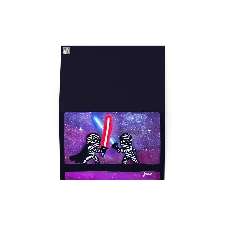 Duel of the Mummies Greeting Card product image (2)
