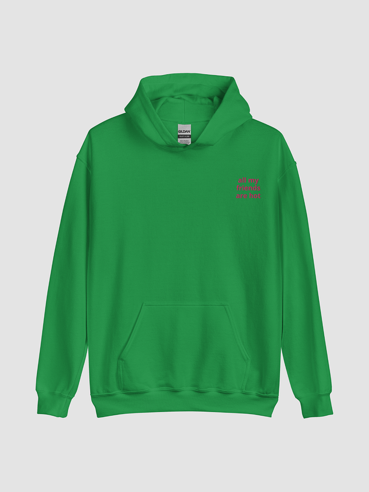 Hot Friends Hoodie - Pink Text product image (1)