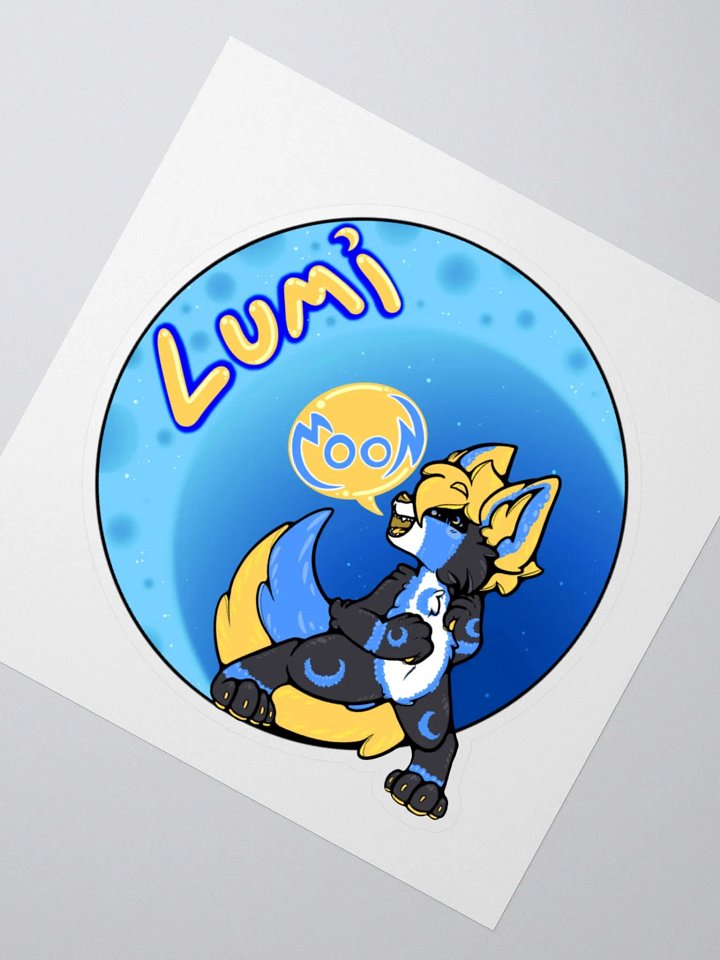 Lumi Moon Sticker product image (4)