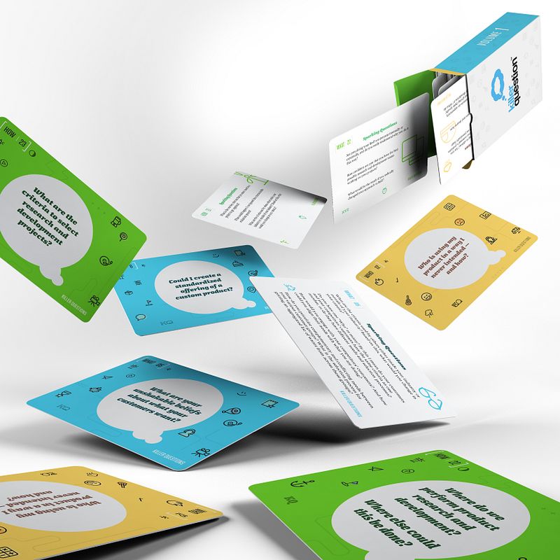 Killer Questions Card Deck: Innovation Tool for Creative Problem-Solving & Strategic Ideation