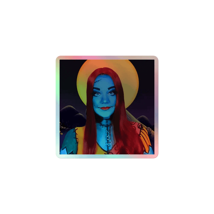 0athy Sally Cosplay Holo Sticker product image (1)