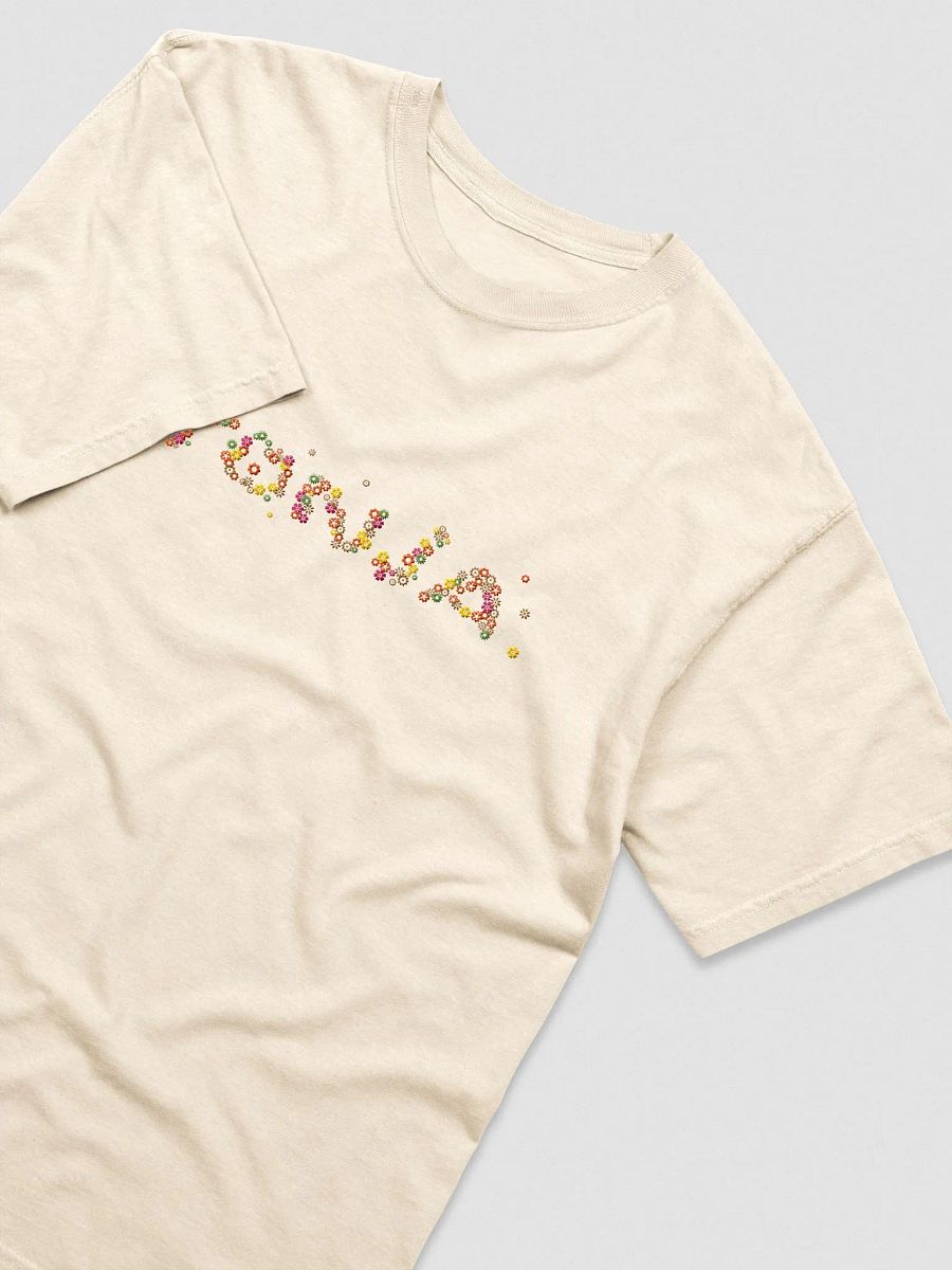 Flower Power Tonja T Shirt - Embroidered Flowers product image (3)