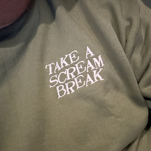 Take a scream break today. You deserve it