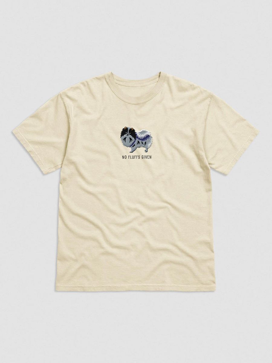 No Fluffs Given T-Shirt(Embroidered) of a Pomeranian(Blue Merle) product image (4)