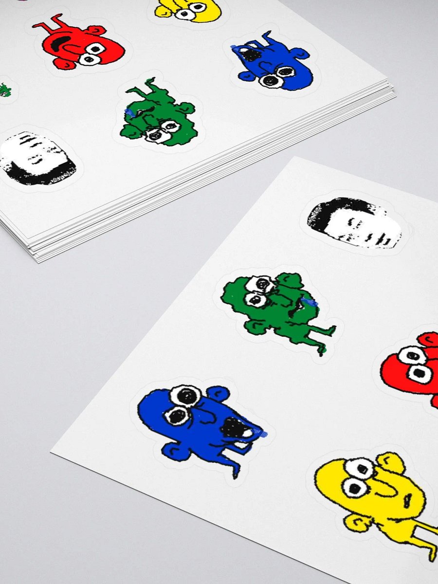 THE JIMMY SHOW! (14 STICKER PACK) product image (4)