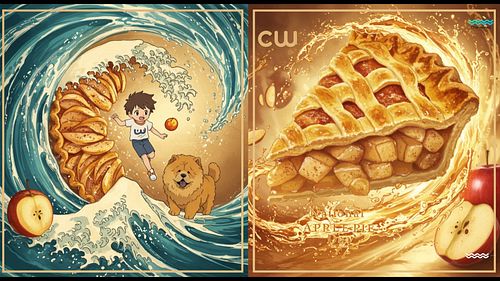 Let's make some Waves 🌊 today - 

It’s Apple Pie Day! 🥧
AI baked this wave of sweet comfort. 
Do you like Apple pies? 

Did Y...