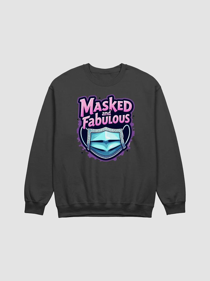 Masked and Fabulous Crewneck Sweatshirt product image (2)