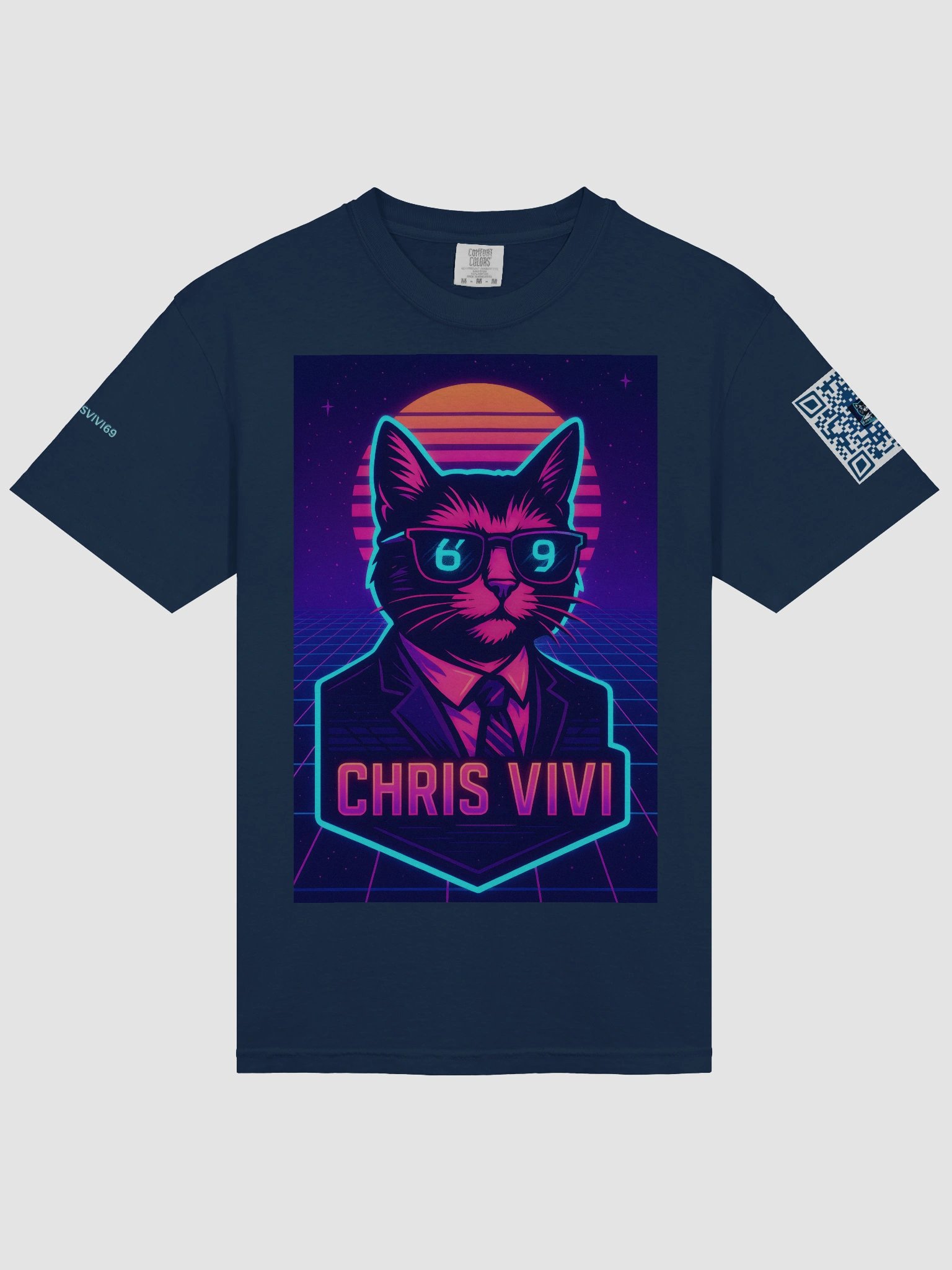 Chrisvivi Vaporwave T-shirt product image (13)