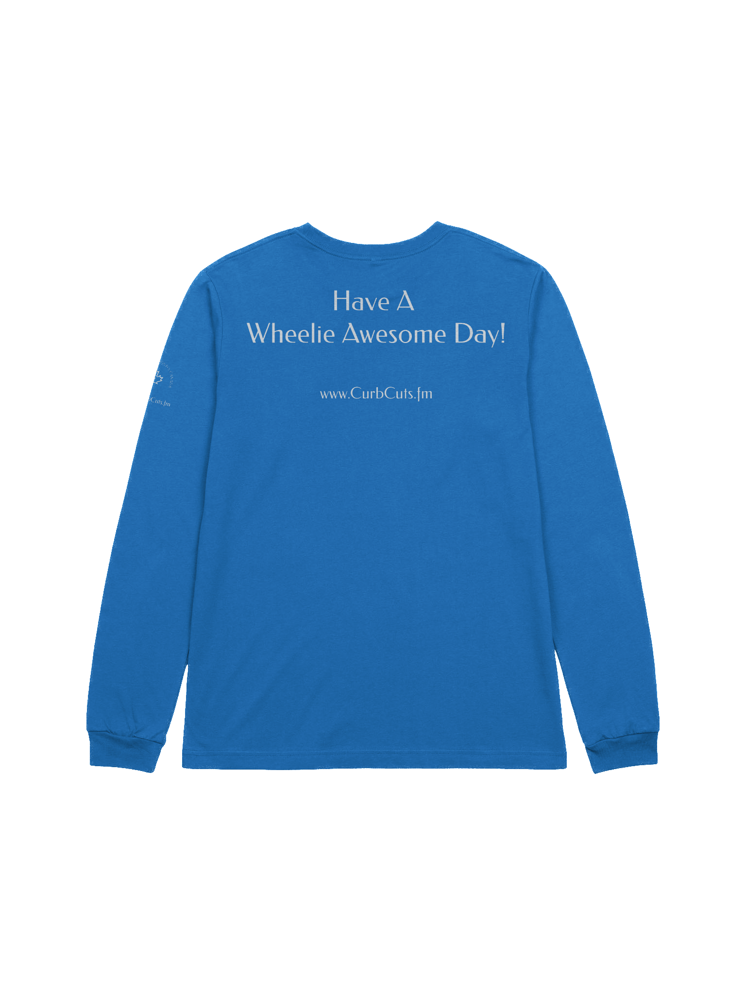 Curb Cuts and Conversations (Queen's Quay, Toronto Design): European-Made Long-Sleeve Tee product image (44)
