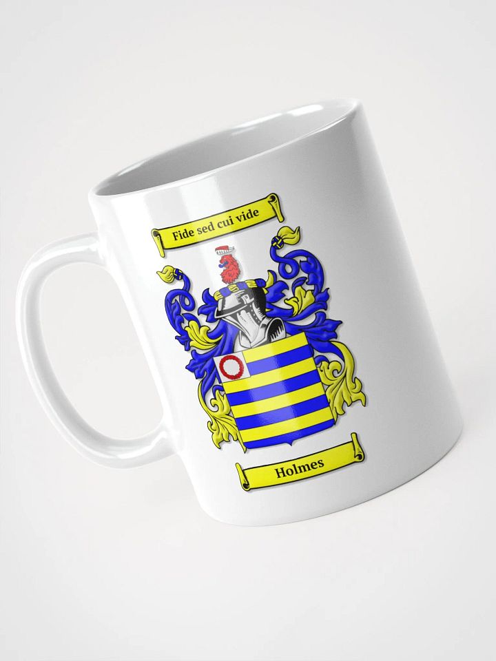 Holmes Family Crest - White Mug product image (1)