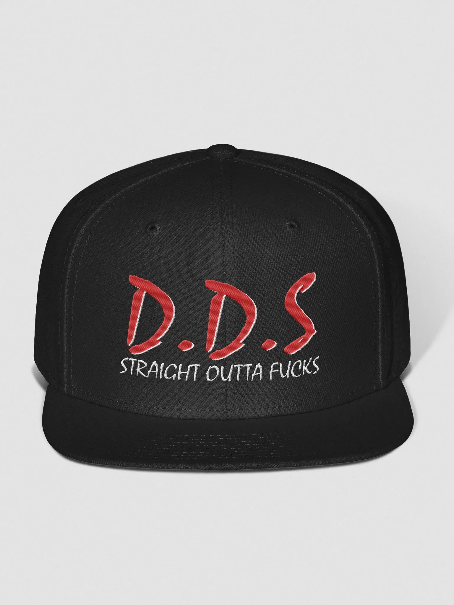 DDS Straight Outta Fucks Snapback Hat product image (1)