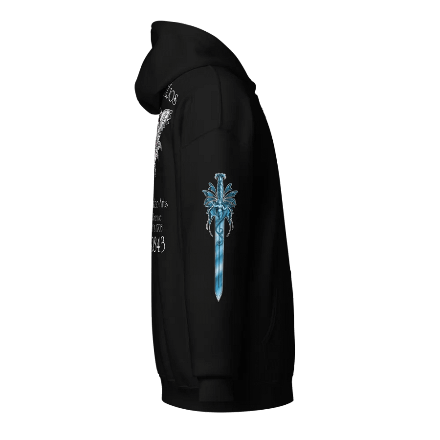 SharpTattoos @ StregaRose (Blue) Zip Hoodie product image (7)