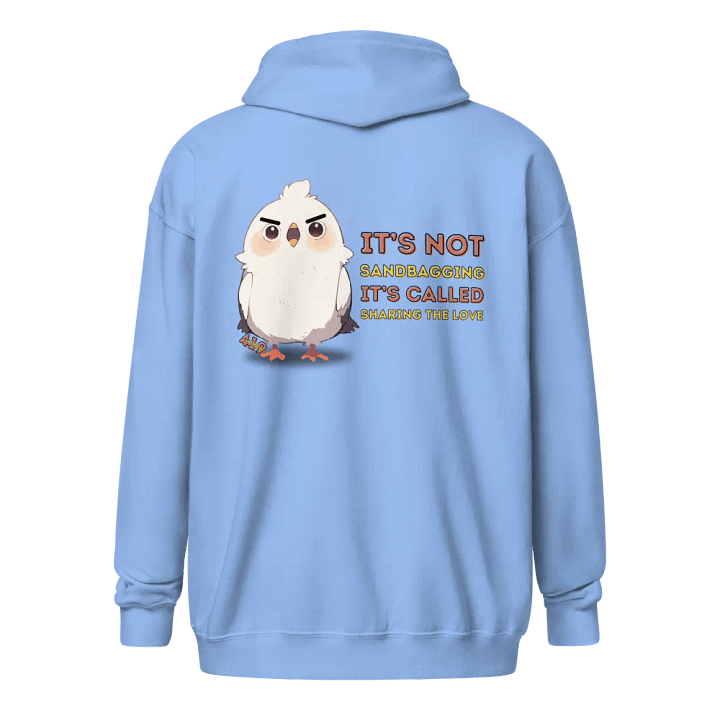 Sharing The Love Bright-Colored Zippered Hoodie product image (1)