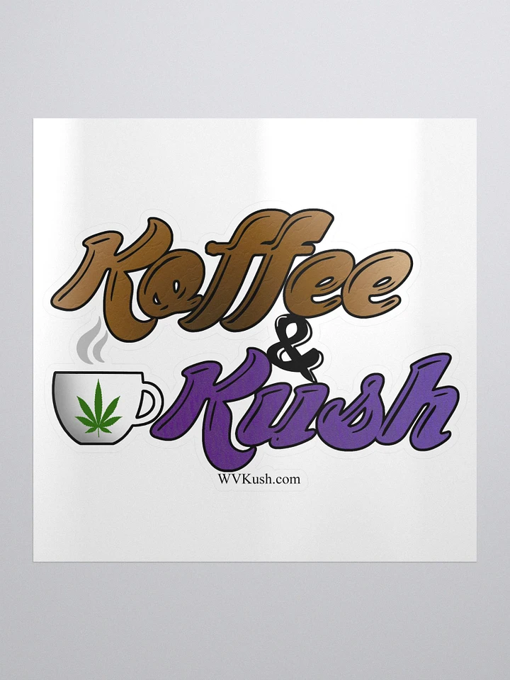 Koffee & Kush Sticker product image (1)