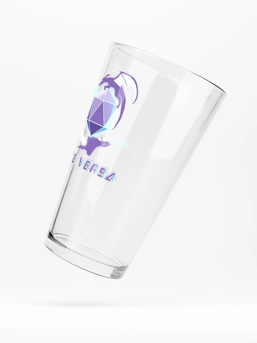 Dice Versa Logo Pint Glass product image (5)