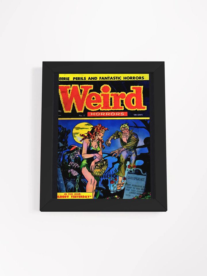 weird Horrors Comic book art product image (10)