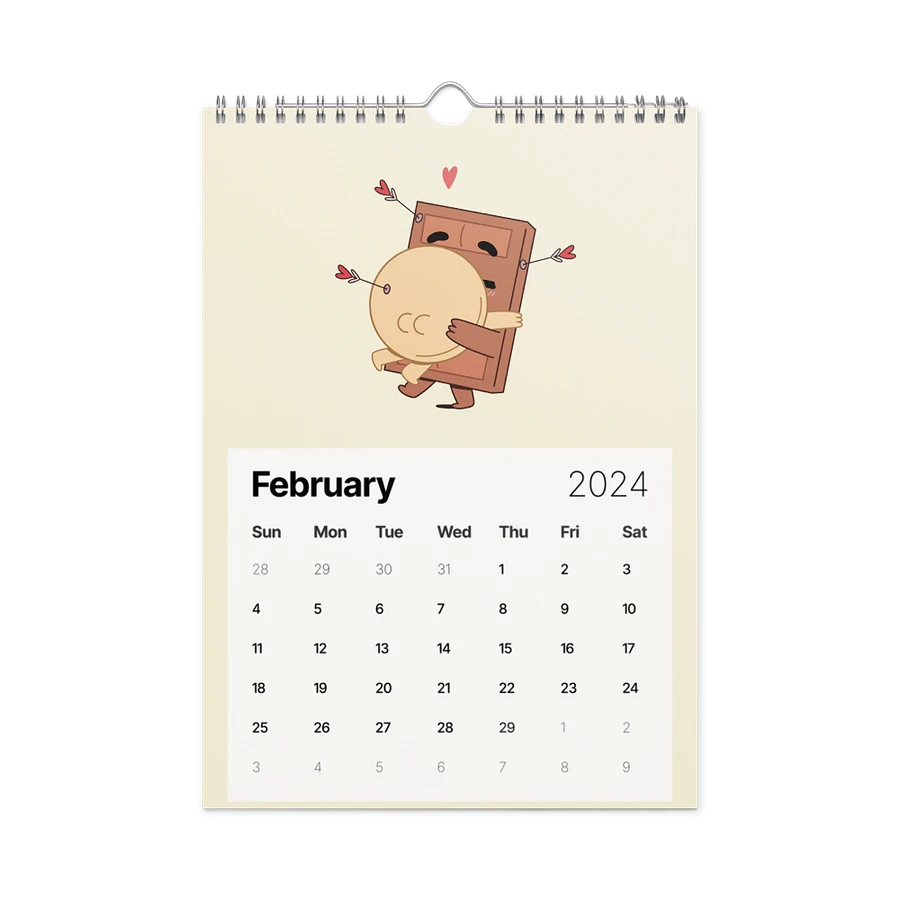2024 Choco & Pancake Wall Calendar product image (7)