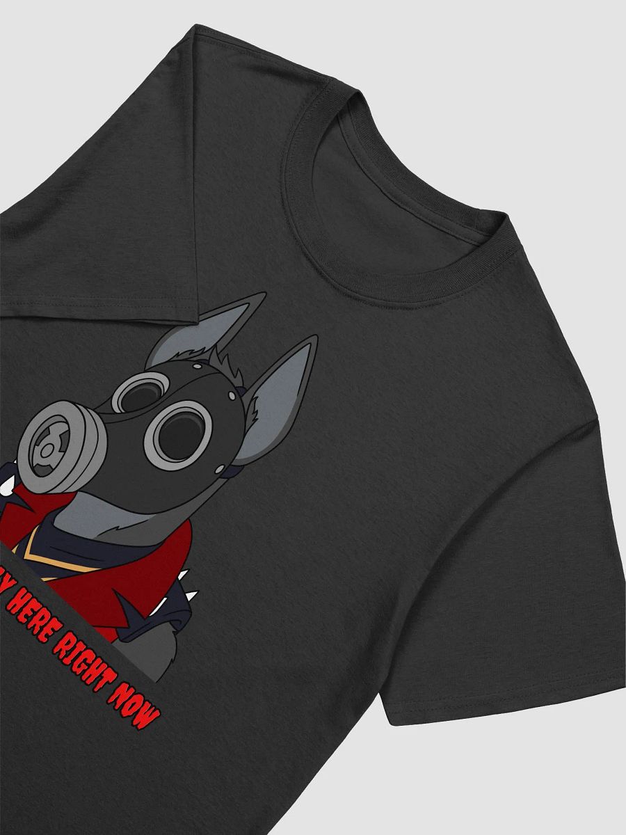 NOT HERE GAS MASK SHIRT product image (10)