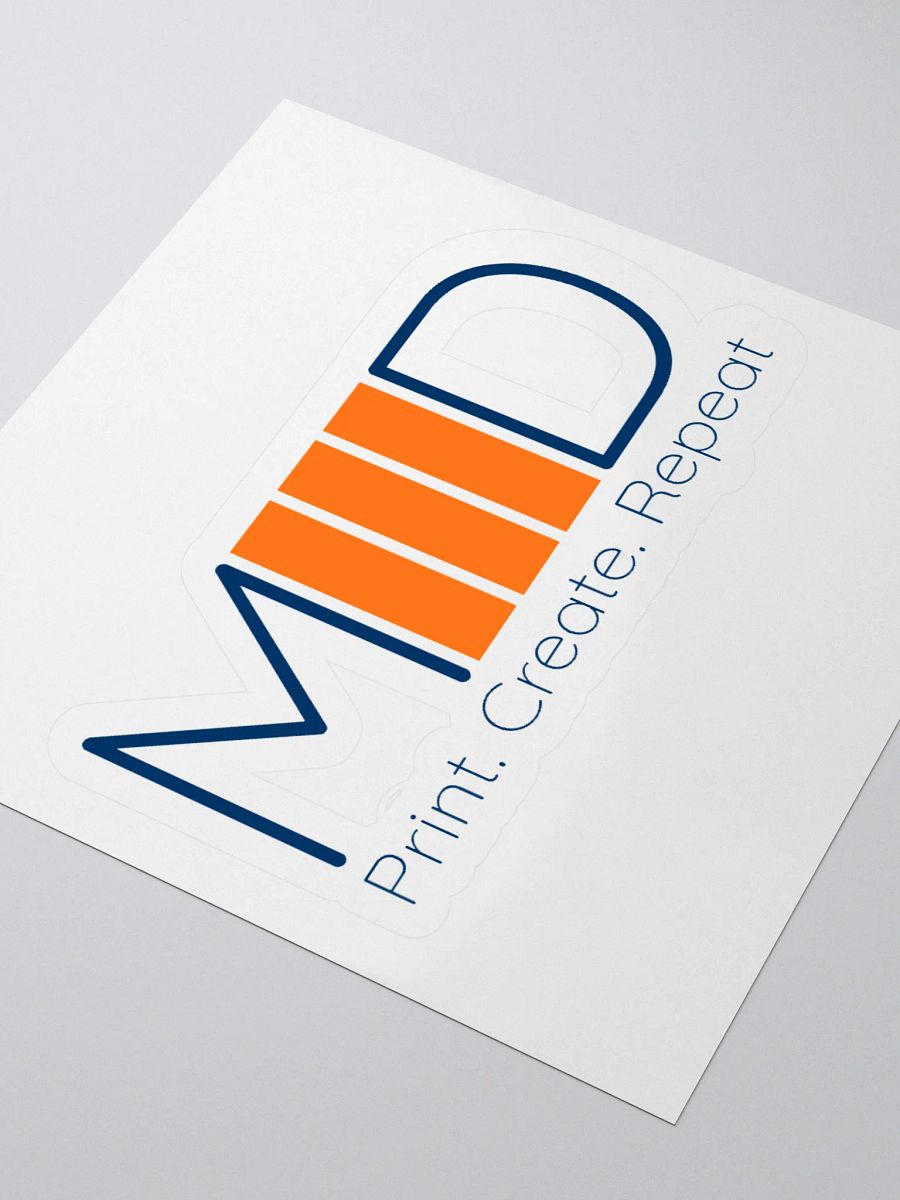 MIIID Print. Create. Repeat. Sticker product image (9)