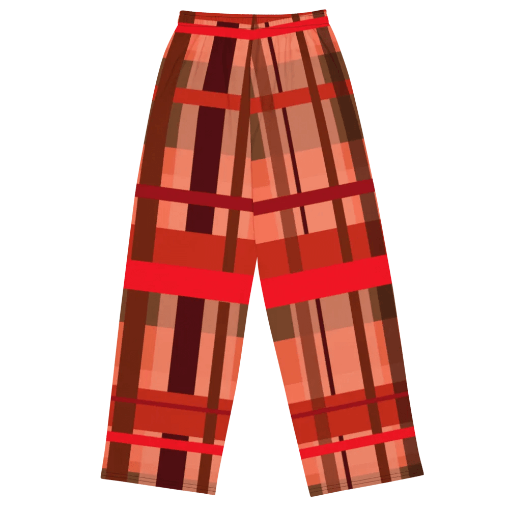 Fall Plaid Wideleg Pants product image (1)