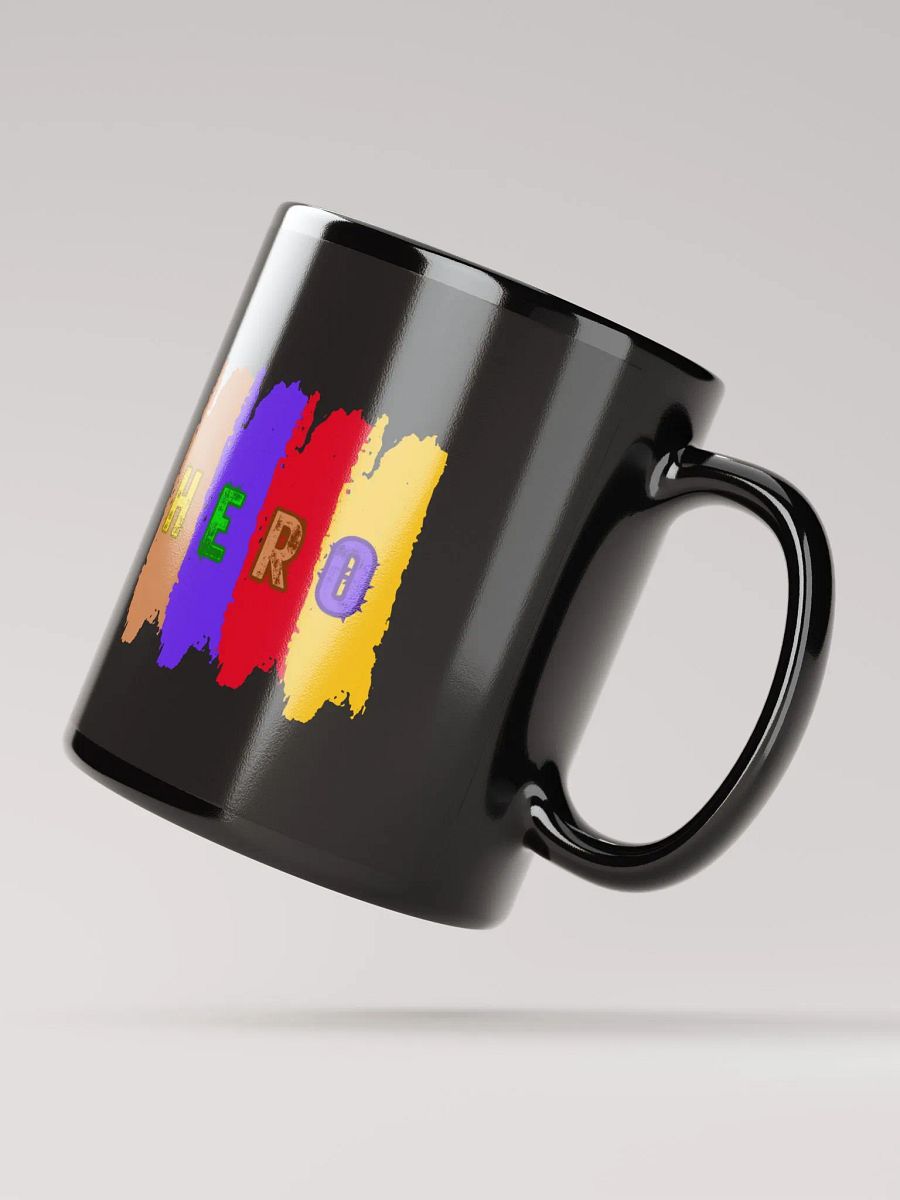 Double HERO Black Glossy Mug product image (3)