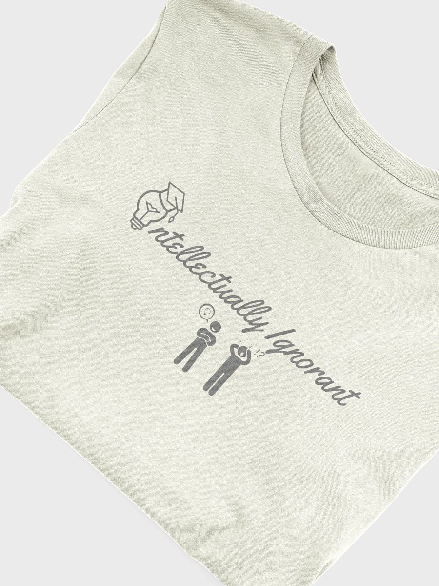 Intellectually Ignorant (GREY LOGO) Tee Shirt product image (45)
