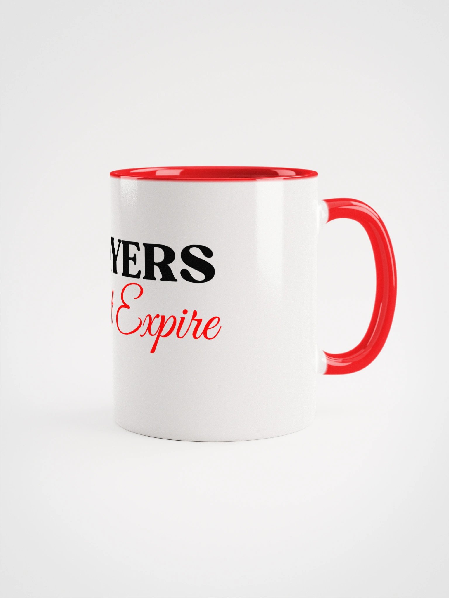 Prayers Do Not Expire White Ceramic Mug product image (4)
