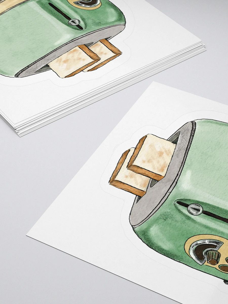 Retro Toster Vintage stiker product image (12)