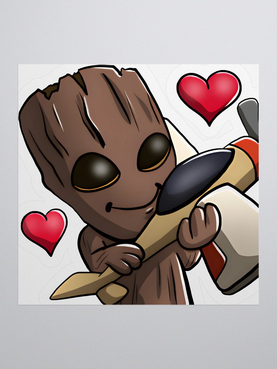 "Groot's Shiny" Sticker product image (1)